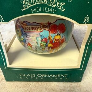 Hallmark Fraggle Rock Holiday Ornament - Red and Green